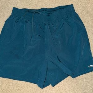 Dsg green running shorts